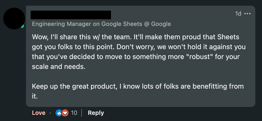 [https://www.linkedin.com/posts/zuhayeer_googlesheets-build-salaries-activity-7024114079074045952-ESkX/](https://www.linkedin.com/posts/zuhayeer_googlesheets-build-salaries-activity-7024114079074045952-ESkX/)